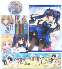 【中古】グッズセット [単品] 5大特典セット 「PS Vitaソフト 超女神信仰 ノワール 激神ブラックハート 限定版 ファミ通DXパック」 同梱特典