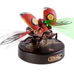 【在庫セール】偵察ビートル 機巧次元 プラモデル スチームパンク DIY金属昆虫モデル 昆虫動物モデル パズルモデル 機械模型 動きてんとう虫 メタル 組立品 3D 大人 子供 パズル DIY 立体 玩具 かっこいい Robotime インテリア