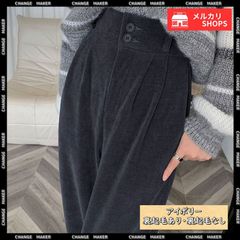 コーデュロイ ワイドパンツ 裏起毛 ノーマル アイボリー 2タイプ ツ－タック スラックスパンツ レディース ハイウエスト 着やせ ストレートパンツ 美脚 脚長 秋冬 ロングパンツ 無地 細見え タックパンツ 厚手 イージーパンツ 87LAMI-001