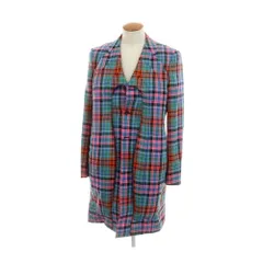 【中古】コムデギャルソンオムプリュス COMME des GARCONS HOMME PLUS 2023年秋冬 ウール系 チェスターフィールドコート ライトブルーxピンク【サイズM】【メンズ】のサムネイル