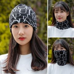 ケア帽子　医療用帽子　キャップ　薄手ニット帽　春秋冬　レディース　室内帽子　伸縮性　ネックウォーマー　軽量　ターバン