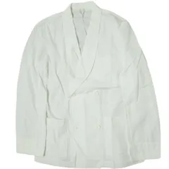 新品 CLASS クラス 日本製 Gefeller ダブルシャツジャケット CBES23UNI B 2 WHITE ショールカラー アウター g8399のサムネイル