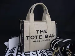 ■新品同様■ MARC JACOBS マークジェイコブス THE TOTE BAG キャンバス 2WAY クロスボディ ハンドバッグ ショルダーバッグ FT0458
