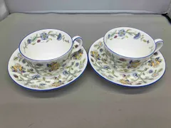 MINTON ミントン カップ&ソーサー 2客セット 使用感有り