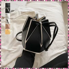 送料無料 ショルダーバッグ レディース 巾着バック PUレザーバケツバック 六角形鞄2WAY 斜め掛け 肩掛けバッグ お洒落ハンドバッグ きれいめデザインバッグ コンパクト 大人可愛い 韓国風 2WAYミニバッグ バイカラー カバン