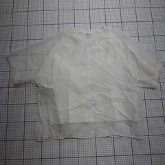 ◇ ⊂ シェリーアイランド シンプル系 ー シャツブラウス サイズ表記なし ホワイト系 レディース E  【1509190011951】