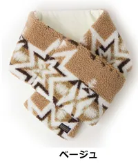 PENDLETON ペンドルトン ボアマフラー ベージュ ネイティブ柄 ファー メンズ レディース 防寒 秋冬 ギフト PDT-000-253023のサムネイル