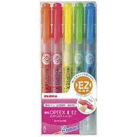 蛍光オプテックス1 EZ 5色WKS11-5C【ゼブラ】