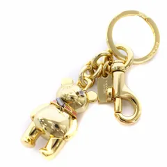 コーチ COACH コーチ 3D ベア バッグチャーム キーホルダー キーリング ゴールド /TK ■OF