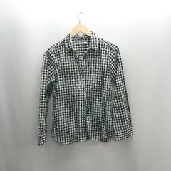 ◇ ◎ ⊂ Φ URBAN RESEARCH DOORS ギンガムチェック柄 シャツ サイズF ブラック系 レディース E  【1502060002233】