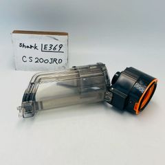 【簡易清掃済】shark（型番：CS200JRD）　掃除機　スティック　ダストケース　ダストカップ　ゴミ　フィルター　サイクロン　部品　クリーナー　シャーク　（色：黒　ブラック）管理番号 E369