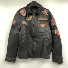 Low Blow Knuckle ブラックレザーライダースジャケット 2025年最新】LowBlowKnuckle レザージャケット・ライダースの