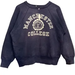 鬼フェード ナス紺 BIGSIZE 60s スウェット 脇下ガゼット 3段