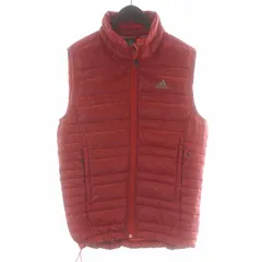 アディダス adidas HT Slopecruiser ダウンベスト ジャケット ハイネック スタンドカラー ジップアップ L 赤 レッド G92068 /YI20のサムネイル