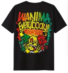 WANIMA ワニマ Everybody!! Tour 2018 公式グッズ Tシャツ ブラック XL 〇 