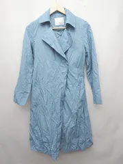 ◇ ◎ COLLAGE GALLARDAGALANTE 2WAY くすみカラー 長袖 コート サイズF ブルー レディース P  【1404250000312】