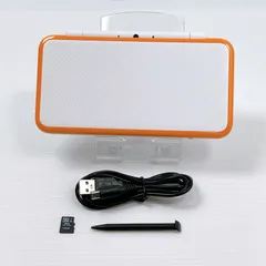 極美品 new ニンテンドー 2DS LL ホワイトオレンジ 遊べるセット 動作確認済み 2dsll 3ds 3DS 任天堂