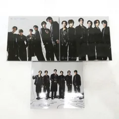 【小牧店】SixTONES 「声」初回盤A・B・通常盤　3形態セット 【I327-1950】