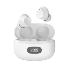 white イヤホン Bluetoothイヤホン ワイヤレスイヤホン 2023最新ブルートゥースイヤホン EDR+Bluetooth5.3搭載 カルナ型 自動ペアリング 接続瞬時 ハンズフリー通話 マイク内蔵 タッチ操作 コンパクトテレワーク通勤通学WEB会議