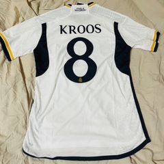 正規品レアルマドリード トニクロース　23/24 オーセンティック ユニフォーム レアルマドリーユニフォーム23/24 トニクロースオーセンティック