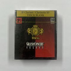 RICO  リード  グランドコンサートセレクト　シックブランク　B♭クラリネット３½（10枚入り）