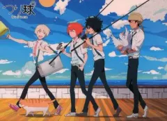 【中古】クリアファイル ハル＆ユキ＆夏樹＆アキラ A4クリアファイル 「つり球」