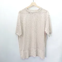 ◇ nano universe ナノユニバース 五分袖 カットソー サイズF ピンク レディース E  【1407180054660】