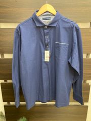 JOSEPH ABBOUD ジョセフアブード ポロシャツ  長袖 定価￥17.000 ３L 平塚店　衣料品