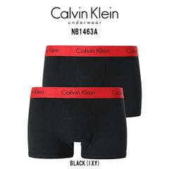 Calvin Klein(カルバンクライン)ck ボクサーパンツ 前閉じ ロゴ コットン ストレッチ 2枚組 メンズ 男性用 下着 PRO STRETCH 2PACK TRUNK NB1463A