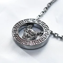ヴェルサーチ VERSACE メデューサ ネックレス チェーン シルバー メタル ヴェルサーチ VERSACE メデューサ ネックレス チェーン シルバー
