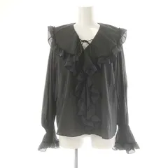 ドレスレイブ DRESSLAVE フリルブラウス 長袖 38 グレー /AT ■OSのサムネイル
