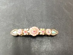 ミハエルネグリン　ヴィンテージ風 花とスワロフスキーバレッタ　メイドインフランス 2025年最新】ミハエルネグリン バレッタの人気アイテム - メルカリ