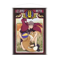 処分価格★新品未開封★ハイキュー!!等身大タペストリー 傘ver. 宮治/ Amazon.co.jp: ハイキュー 宮治 day off 等身大タペストリー