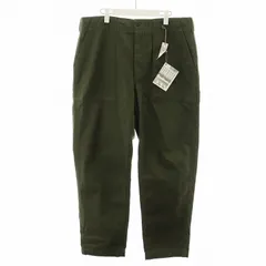 エンジニアードガーメンツ Engineered Garments ファティーグパンツ ヘリンボーンツイル FATIGUE PANT HERRINGBONE TWILL ジッパーフライ L オリーブ /AN19