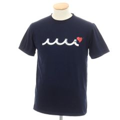 【中古】ムータ muta × POPEYE コットン クルーネック 半袖Ｔシャツ ダークネイビー【サイズS】【メンズ】