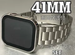 apple watch バンド　アップルウォッチ　カバー　38mm40mm41mm42mm44mm45mm  シルバー　41