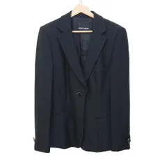 美品　ジョルジオアルマーニ　GIORGIOARMANI ジャケット　48 GIORGIO ARMANI ジョルジオアルマーニ ロングジャケット グレー