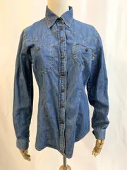 MOSCHINO JEANS　モスキーノジーンズ　 デニム シャツ　トップスのサムネイル