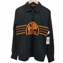 コムデギャルソンオムプリュス COMME des GARCONS HOMME PLUS 2005AW ロゴプリント ハーフジップ ロングスリーブシャツ メンズ JPN：M のサムネイル