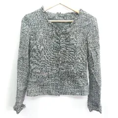 ◇ COMME CA ISM コムサイズム 長袖 ジャケット サイズM ブラック系 レディース E  【1407180069503】