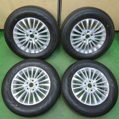 新車外し！24年★トヨタ 40系 アルファード ヴェルファイア 純正 225/65R17 ヨコハマ アドバン V03 17インチ PCD120/5H★5040901イノ