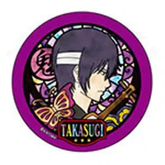 【中古】バッジ・ピンズ(キャラクター) 高杉晋助 「銀魂 スタンドCANバッジ ステンドグラス風シリーズ」