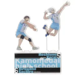 【中古】アクリルスタンド・アクリルパネル 鴎台高校 アクリルスタンド2体セット 「ハイキュー!!」 セブンネット限定