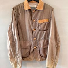 極美品！ブルーナボイン 異素材ドッキング テーラード ジャケット 