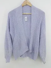 ◇ JOURNAL STANDARD relume ニット カーディガン サイズF パープル レディース P  【1301270012267】