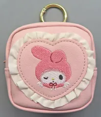 【中古】バッグ マイメロディ50th エンジェルシリーズ ミニポーチ 「サンリオキャラクターズ」