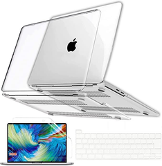 MacBook Pro 13インチ用 透明ケース プラスチック製 保護用ハードシェルカバー&キーボードカバー&キーボードスキン 対応機種：MacBook Pro 13インチ 2016～2020年モデル（A2338 M1/ A2289/ A225 ::41233