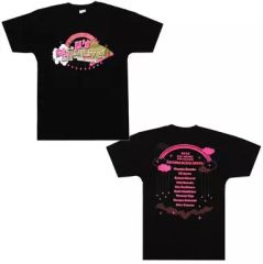 [중고] T셔츠(캐릭터) 로고 T셔츠 블랙 프리 사이즈 [러브라이브! μ's Go->Go! LoveLive! 2015 ~Dream Sensation!~]
