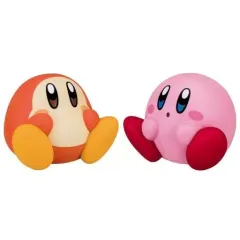 【中古】スクイーズ(キャラ系 全2種セット ふんわりスクイーズ 「星のカービィ」