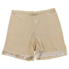 シルク100% レディース 1分丈 ショーツ ヘムレース 花柄 インナー さらさら 保湿性 吸湿性 肌に優しい 敏感肌 伸縮性 快適 無地 高級感 光沢 上品 黒 白 rs-045